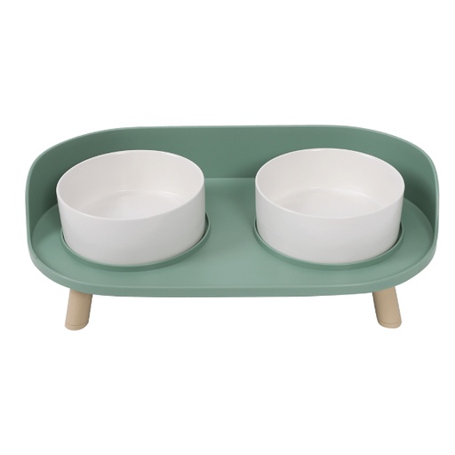 [MP8589] M-Pets Comedero Doble Elevado Altitude