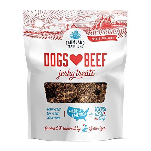 [884713000782] Farmland Traditions Filler Free Dogs Love Beef Premium Jerky Treats For Dogs