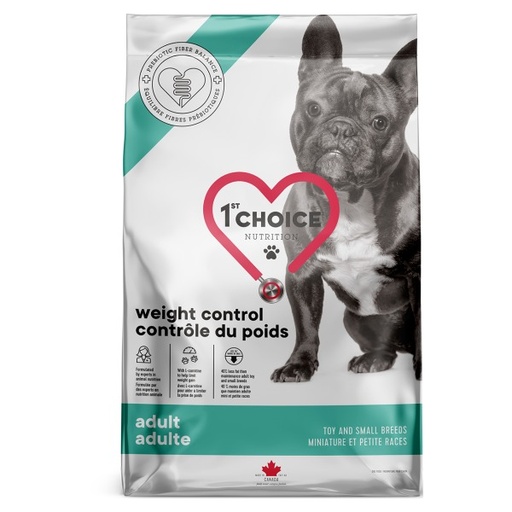 [PLB99] 1St Choice Dog Adult Weight Control Toy And Small Breeds 2kg