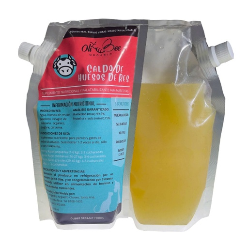 Oli Bee Caldo De Huesos 470ml