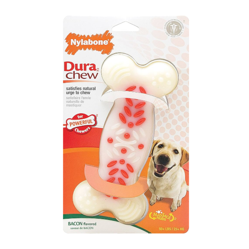 [018214823292] Nylabone - Hueso Dental Texturizado Sabor Tocineta +23Kg
