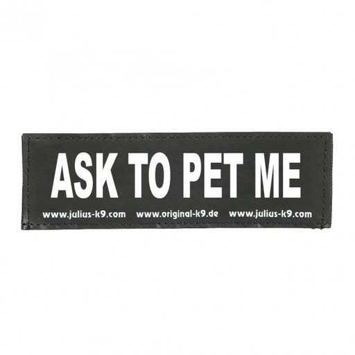 Archivado -Juliusk9 Parche Ask To Pet Me