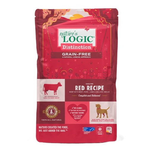 [850013992546] Nature´S Logic Distinction Canine Grain Free Red 4.4 Lb (2Kg)
