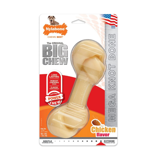 [018214813439] Nylabone Mega Hueso Sabor Pollo 23kg