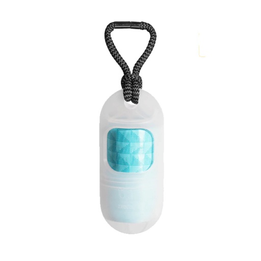 [7908471114536] Zeedog Poop Bag Dispenser + 1 Roll - Blanco