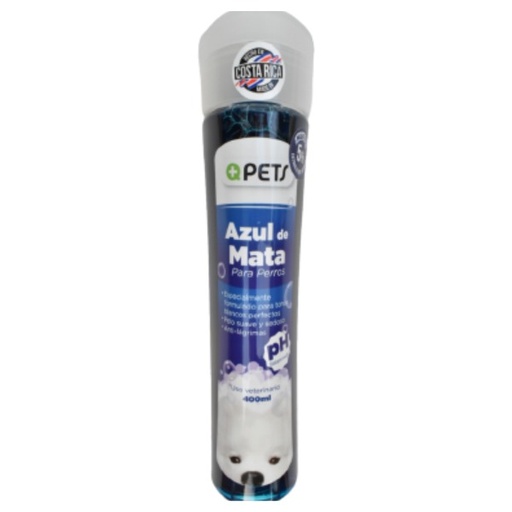[7441176400394] +Qpets Shampoo Azul de Mata 400ml