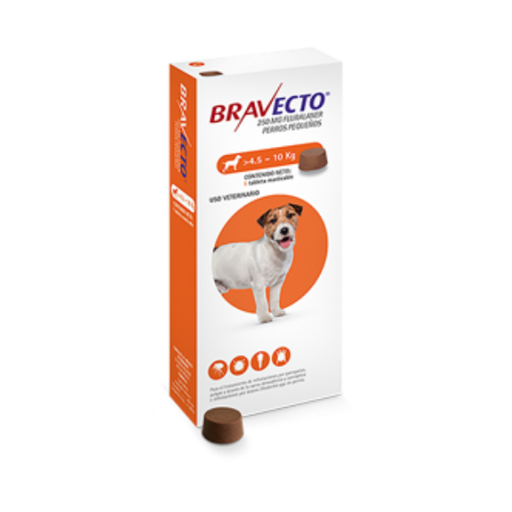 [PT-7247] Bravecto 4.5kg a 10kg - Naranja