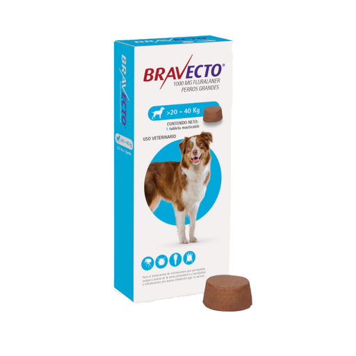 [PT-7249] Bravecto 20kg a 40kg - Azul