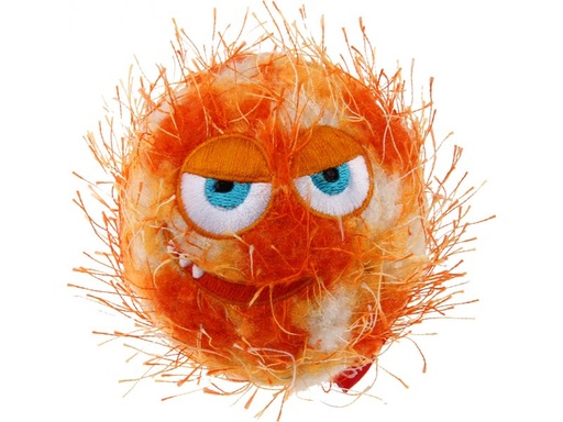 Gigwi Medium Crazy Ball Plush Friendz With Rubber Ball And Squeaker