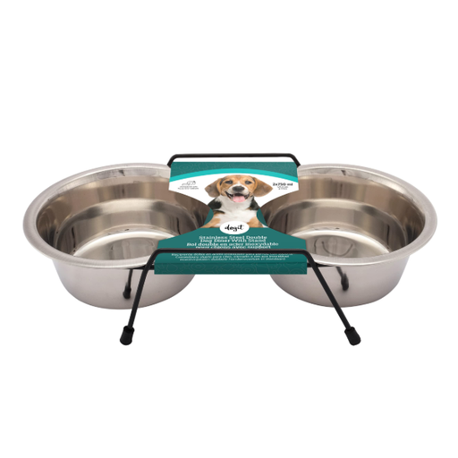 [73522] Dog It Plato Metal Doble 1,5 L.