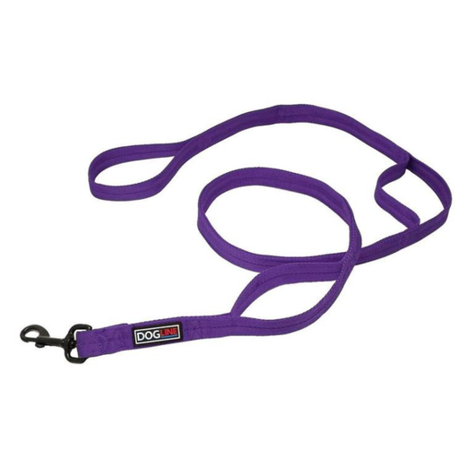 Dogline Nylon Double Ply Multi Handle Leash 6Ft
