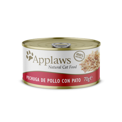[1025AP] Applaws Natural Alimento Húmedo De Pollo Con Pato 70g