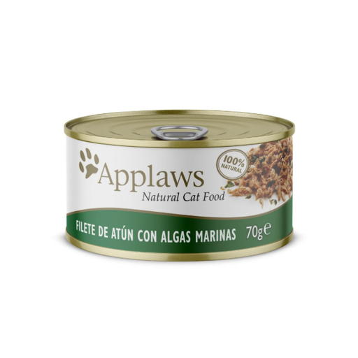[1009AP] Applaws Natural Alimento Húmedo De Atun Con Algas Marina 70g