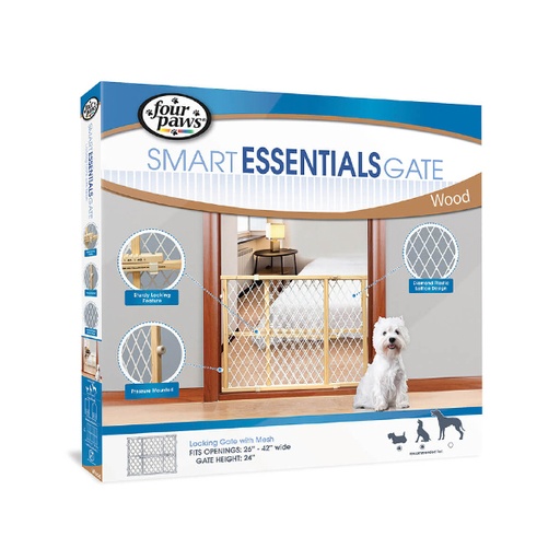 [045663571306] Four Paws Puerta 26-42 Wide Wood