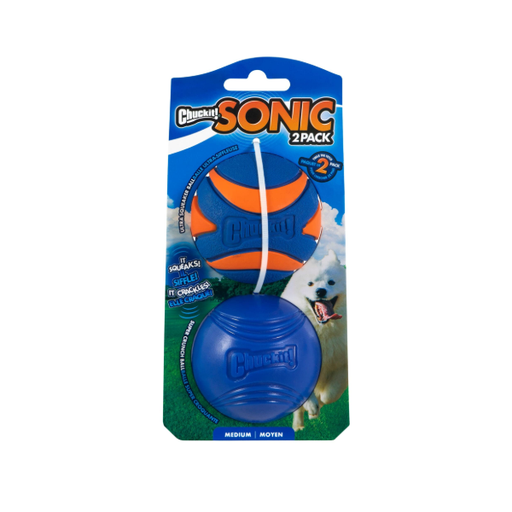 [029695507915] Chuckit! -Bola Med Sonic 2 Unids