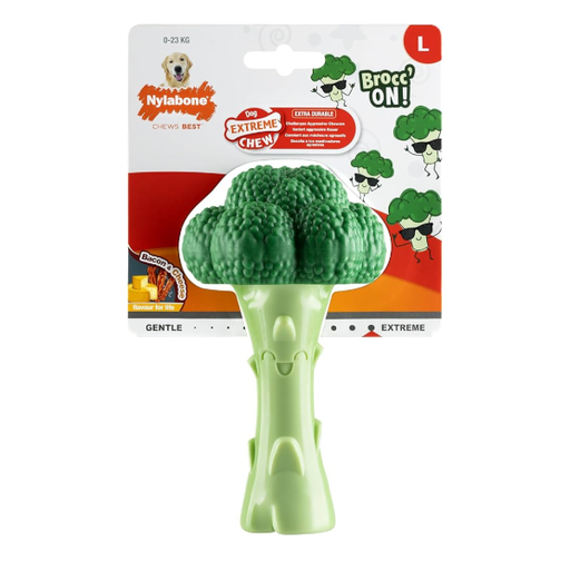 [018214853053] Nylabone - Hueso Cabeza Brocoli +23kg