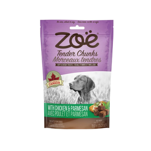 [022517920428] Zoe Snack Tender Chunks Pollo 150G