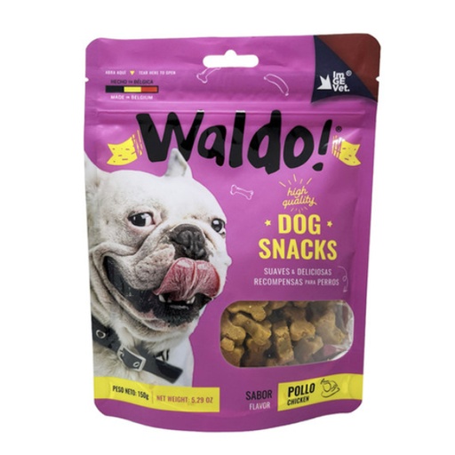 [WL004] Waldo Treat Semi Moist Pollo 150g