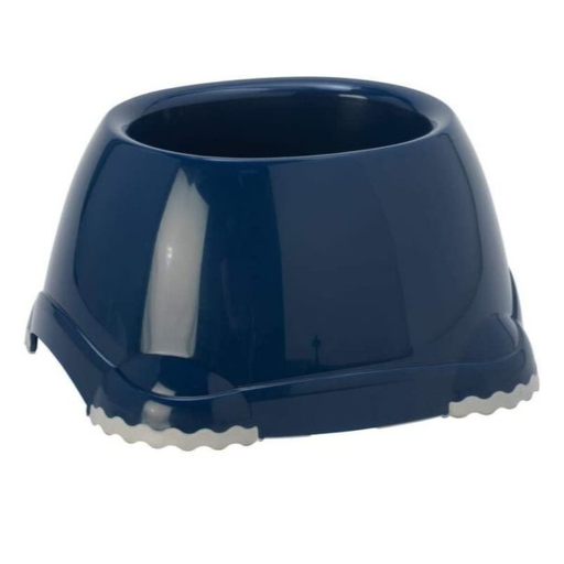 [H108-0331] Moderna Plato Antideslizante Doble Azul 645ml