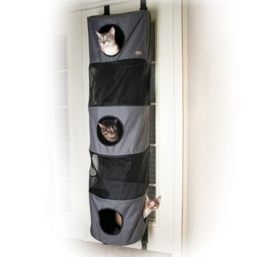 [100542342] K&H -SFFP Torre Alta de 5 Niveles para Mascotas Gris 1616