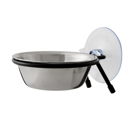 [100213460] K&H -Ezmount Kitty Diner Ss/Blk 12Oz