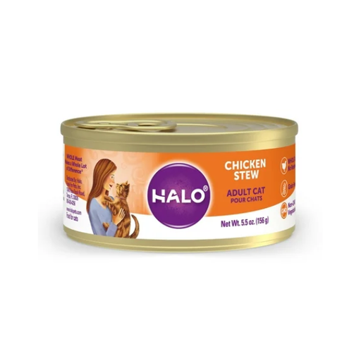 [745158400806] Halo Adult Cat Grain Free Chicken 5.5oz