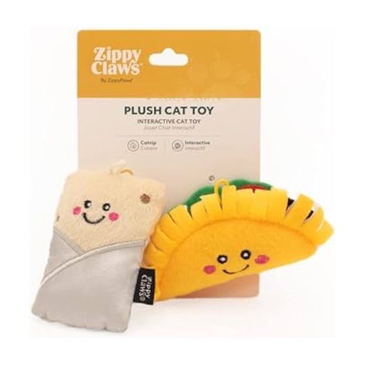 [ZC521] ZippyClaws NomNomz - Taco and Burrito