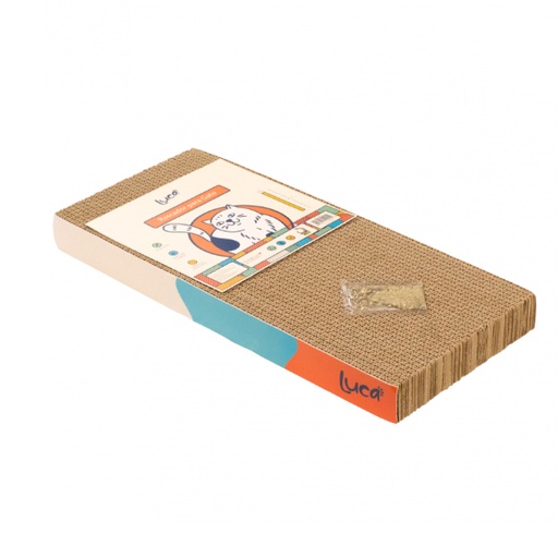 [10204] Luca Rascador con Catnip - Forma Rectangular