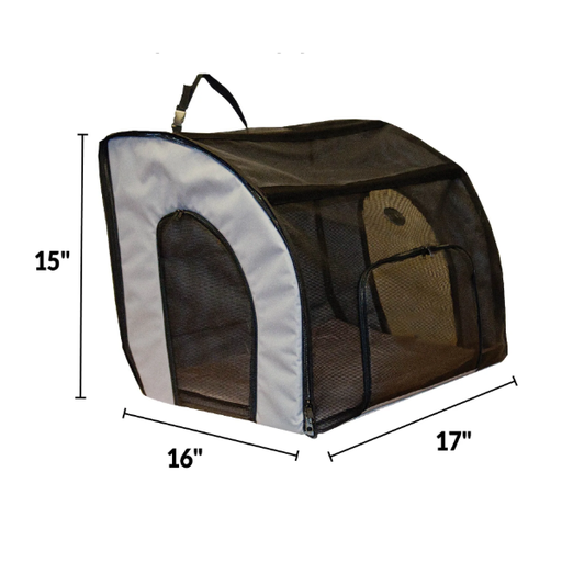 [100213301] K&H -Trvel Safty Carrier Gy Sm 17X16