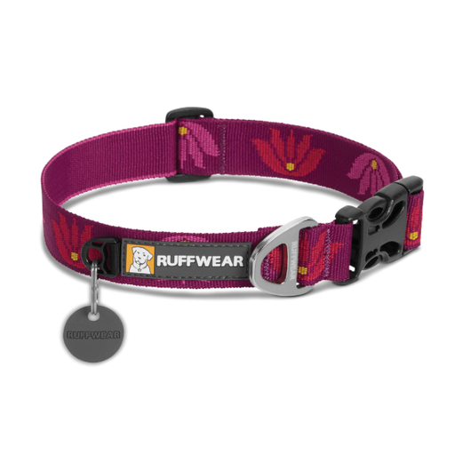 [748960178949] Ruffwear Hoppie Collar Dog Medium - Red Currant