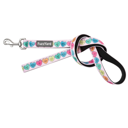 FuzzYard Dog Lead - Candy Hearts