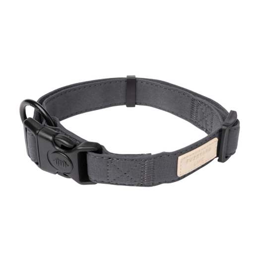 FuzzYard Life Dog Collar - Slate Grey