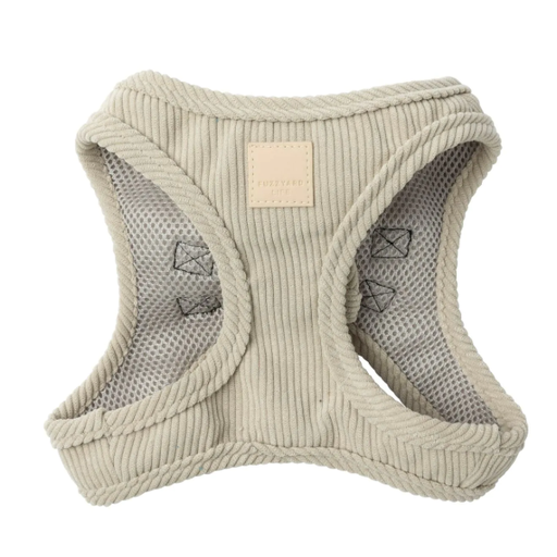 FuzzYard Life Corduroy Dog Harness - Sandstone