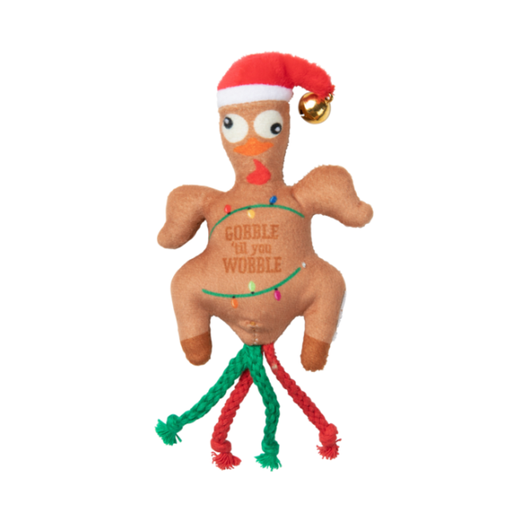 [FZTC145] Fuzzyard Navideño -Cat Toy - Gobble Til You Wobble