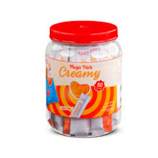 [44471] Catit Pollo Mega Pack Creamy 50 Unidades