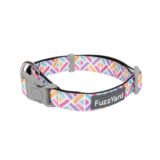 Fuzzyard  Dog Collar - Bubblegum Burst