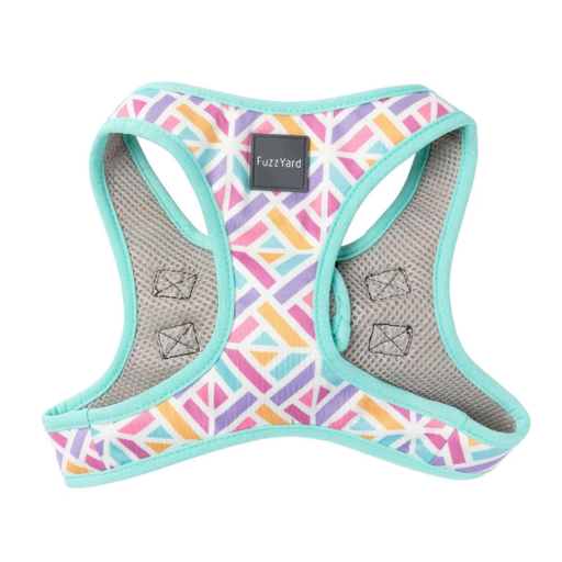 Fuzzyard Step In Harness - Bubblegum Burst