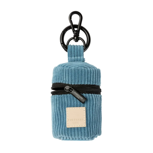[FZPD95] FuzzYard Life Corduroy Poop Bag Dispenser - French Blue