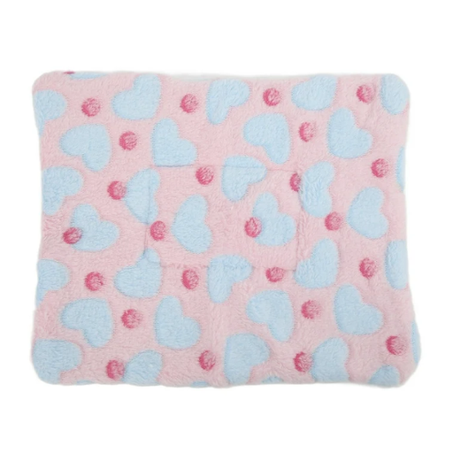 Philozoo Cobija Diseños Corazoncitos Rosada