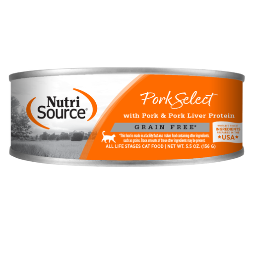 [22046] Nutrisource Pork Select With Porrk & Pork Liver Protein 156G