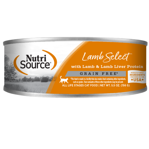 [22039] Nutrisource Lamb Selct With Lamb & Lamb Liver Protein 156G