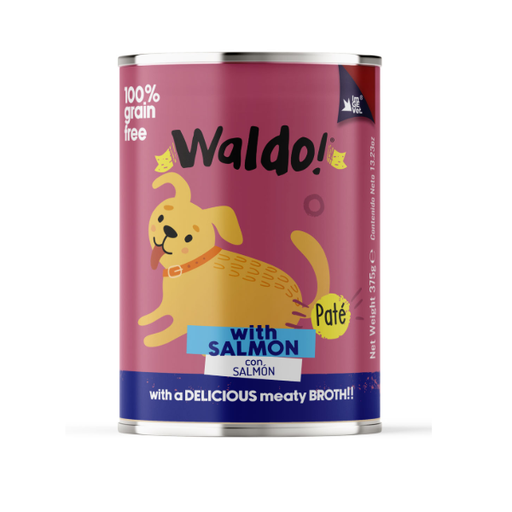 [WL054] Waldo For Dogs Salmon Flavor 375G