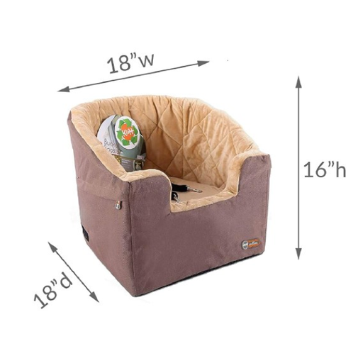 [655199637423] K&H Silla Booster Beige SM 46x46x41cm