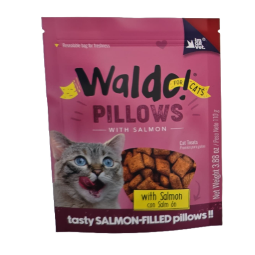 [WL026] Waldo Cat Pillows Salmon 110g