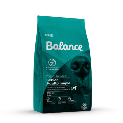 [53510] Balance Senior Adulto Razas medianas y Grandes Pollo 14.97Kg