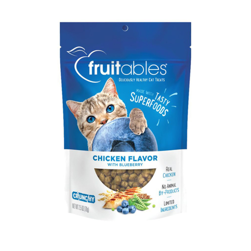 [852978008492] Fruitables Cat Chicken / Blueberry 70g