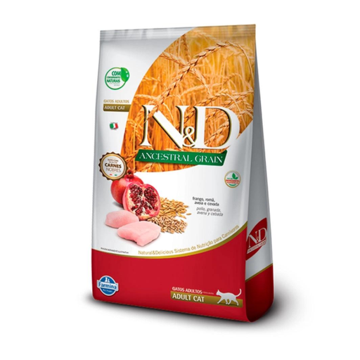 [94] N&D Ancestral Fel Frango ADT Castrado  7.5kG