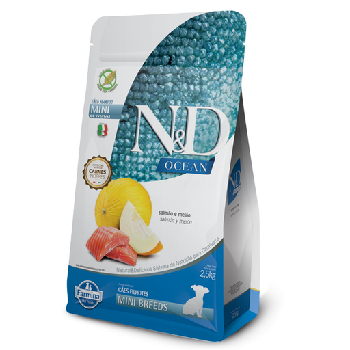 [PNO025309B] N&D Ocean Canine Salmao Puppy Mini 2.5Kg