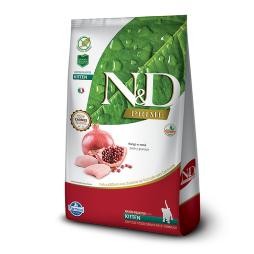 [PND015201B] N&D Prime Fel Frango Kitten 1.5Kg