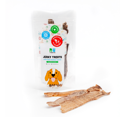 [7443041930104] NU Treats Jerky  Treats   Solomo de res 90g